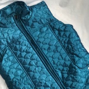 New Directions Medium Teal Vest NWOT